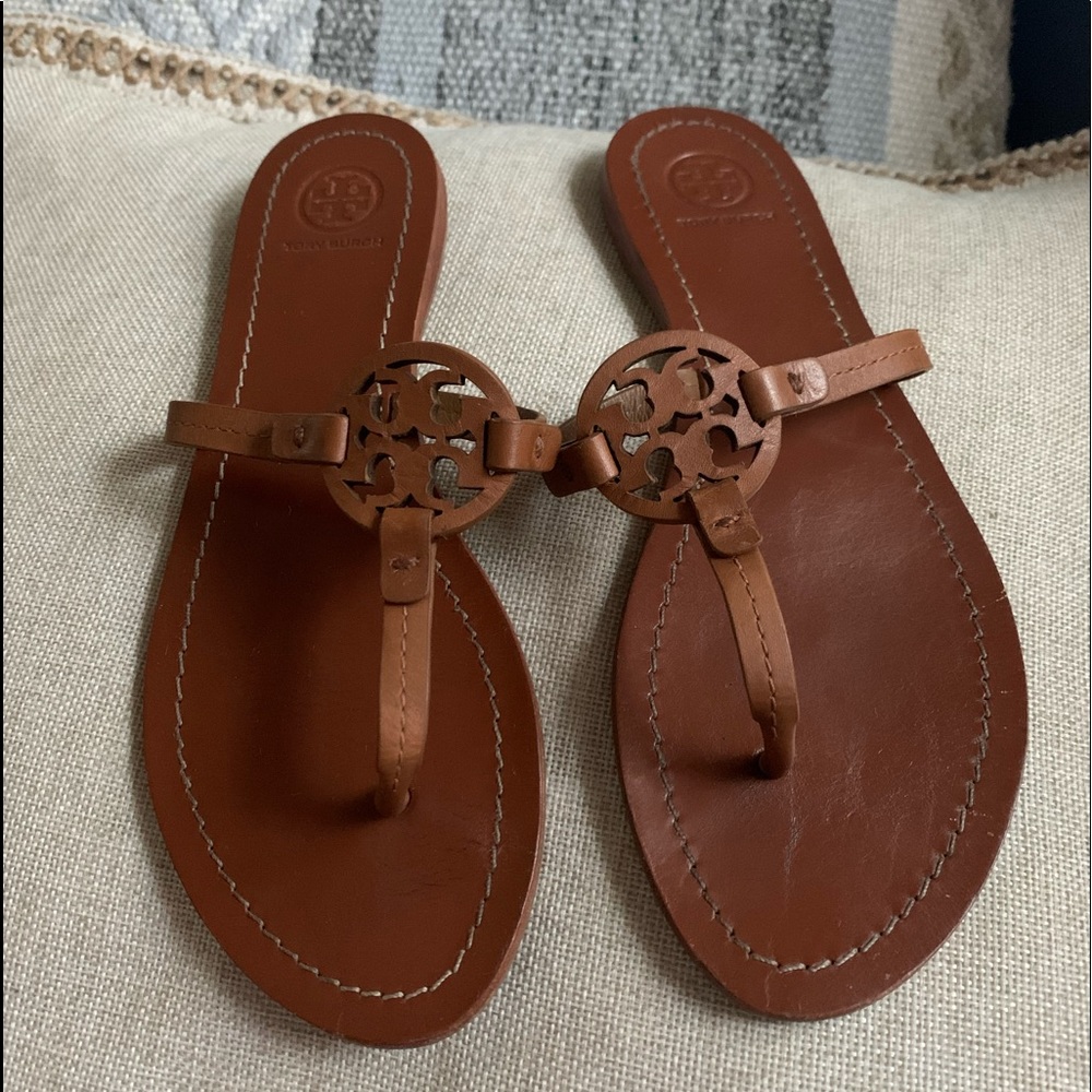 Brown Tory Burch Mini Miller!